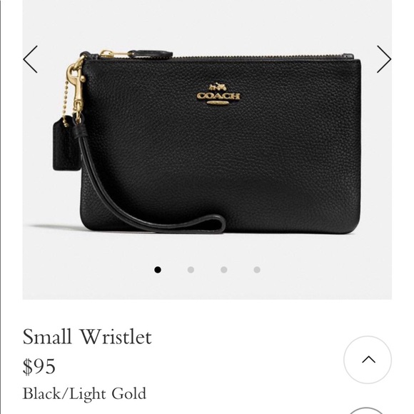 Authentic Coach Wristlet - Picture 4 of 4